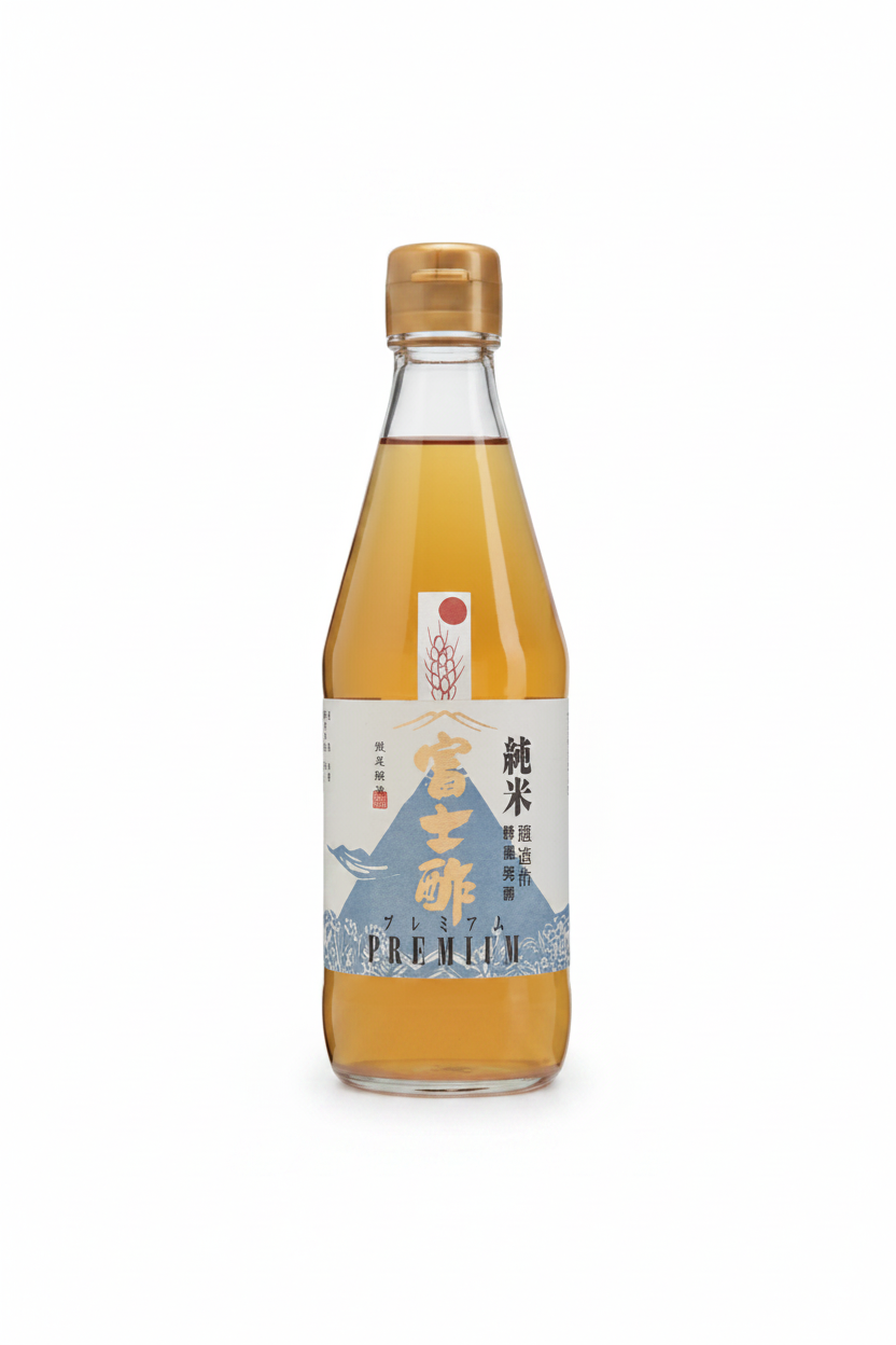 Fuji-su Premium Rice Vinegar by Iio Jozo, Sake-Toji Method from Kyoto Tango