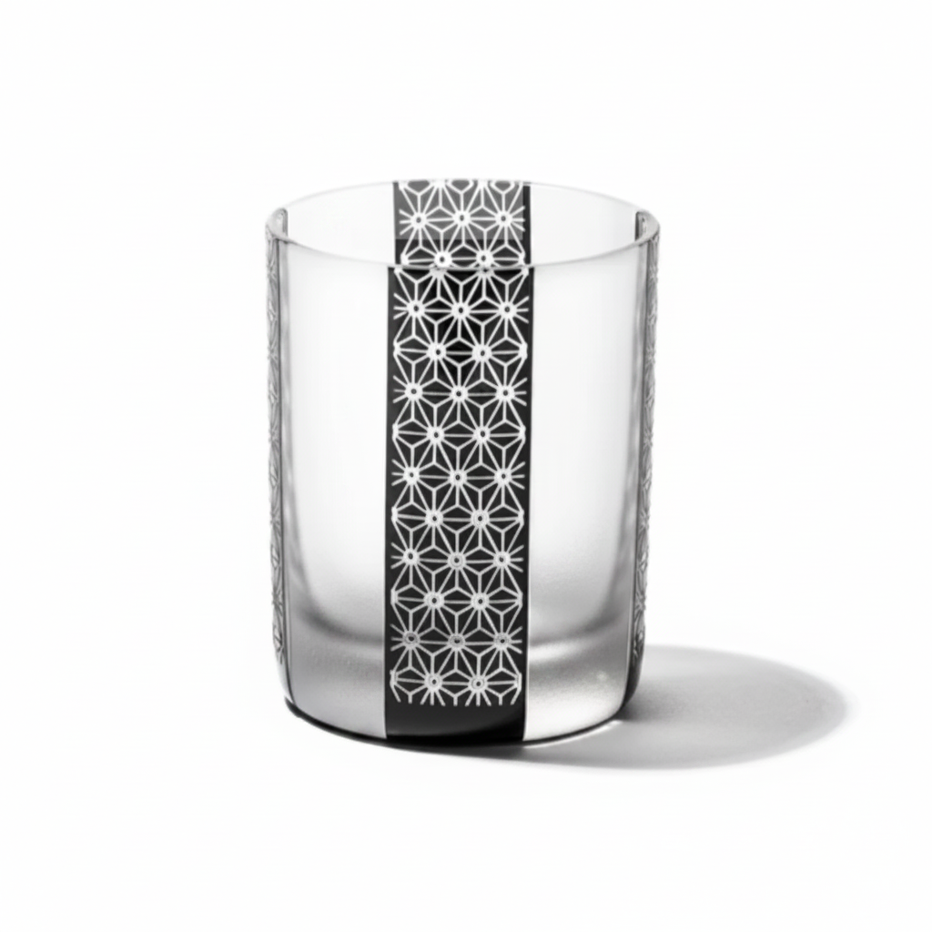 Asanoha Edo Glass from Tokyo