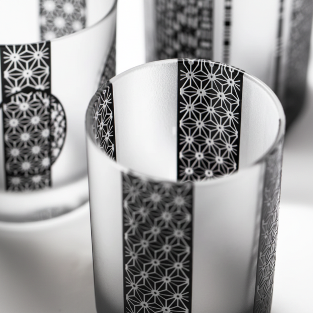 Asanoha Edo Glass from Tokyo