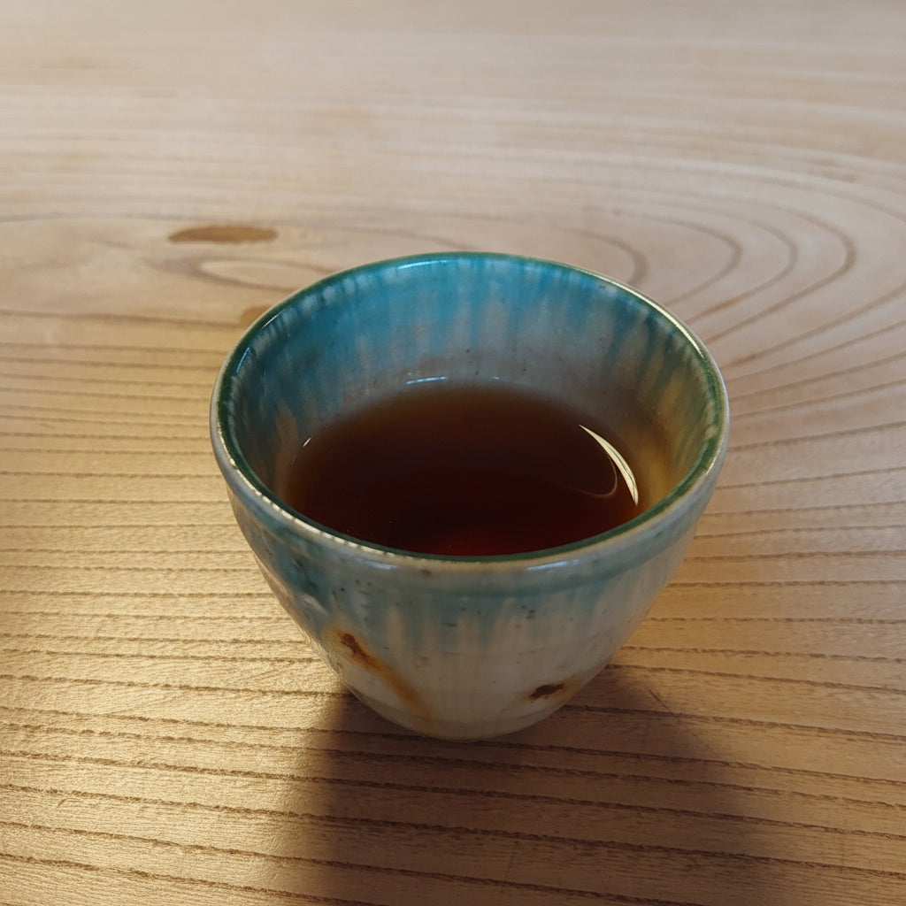 Nihon Nousan Hojicha Powder brewed tea, Hamamatsu, Shizuoka
