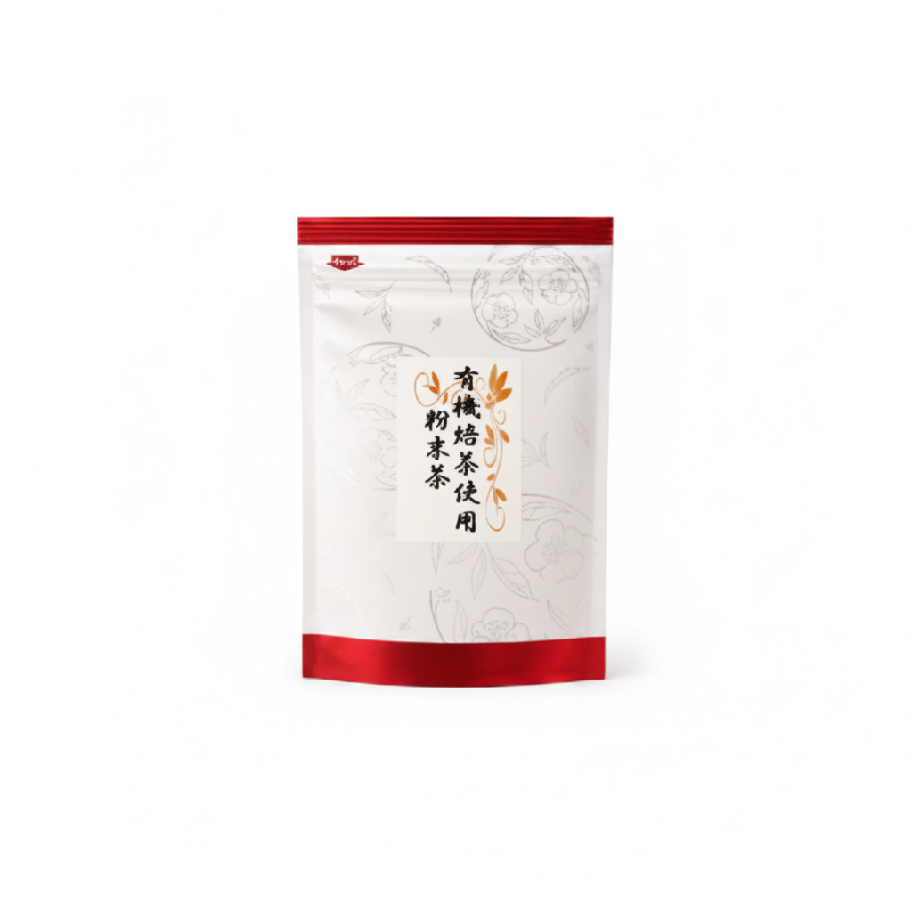 Nihon Nousan Hojicha Powder package from Hamamatsu, Shizuoka