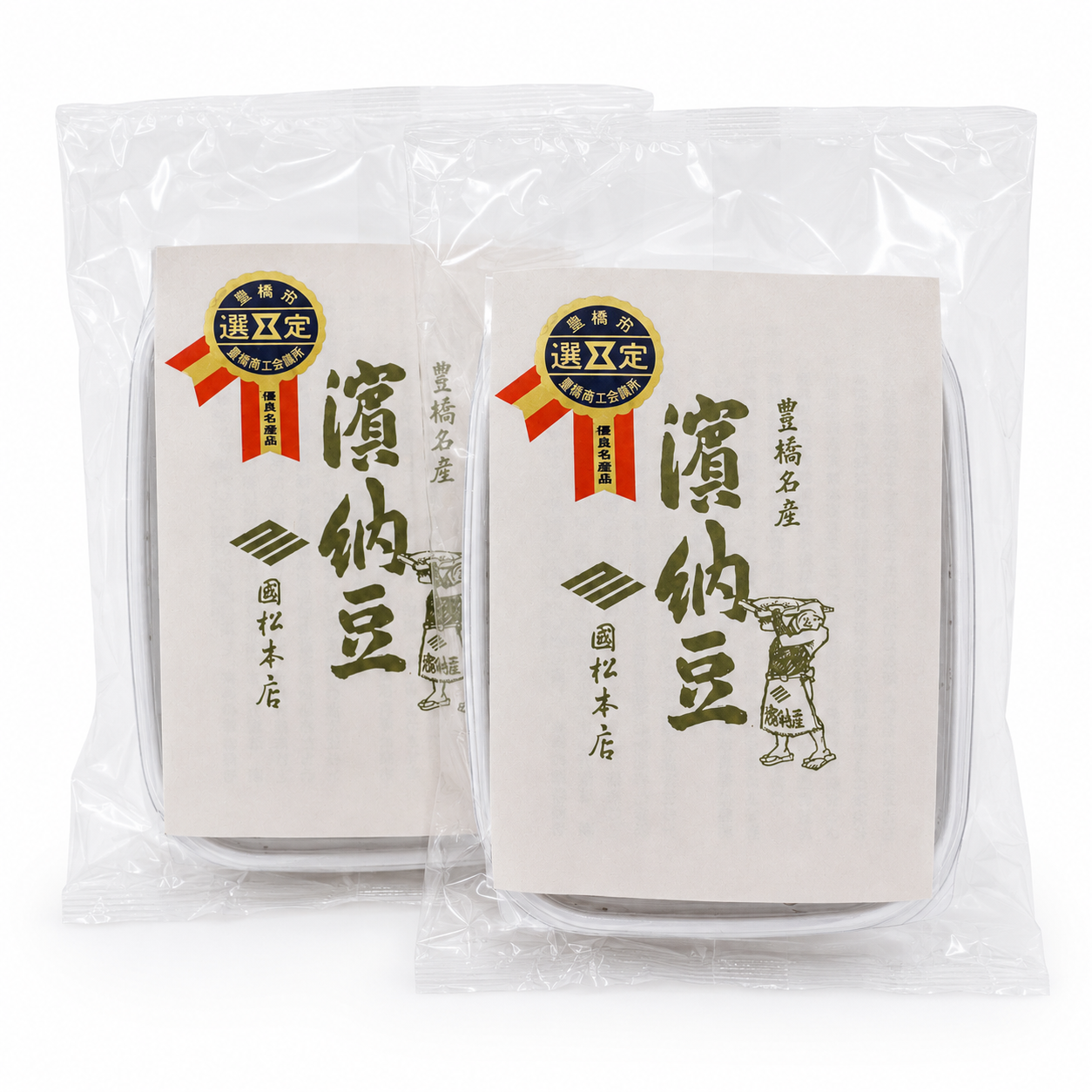 Hamanatto fermented soybean packages from Toyohashi, Aichi