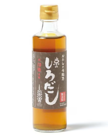 Uneno Kyoto Shiro Dashi: 4-Generation Artisan White Dashi Concentrate 280ml