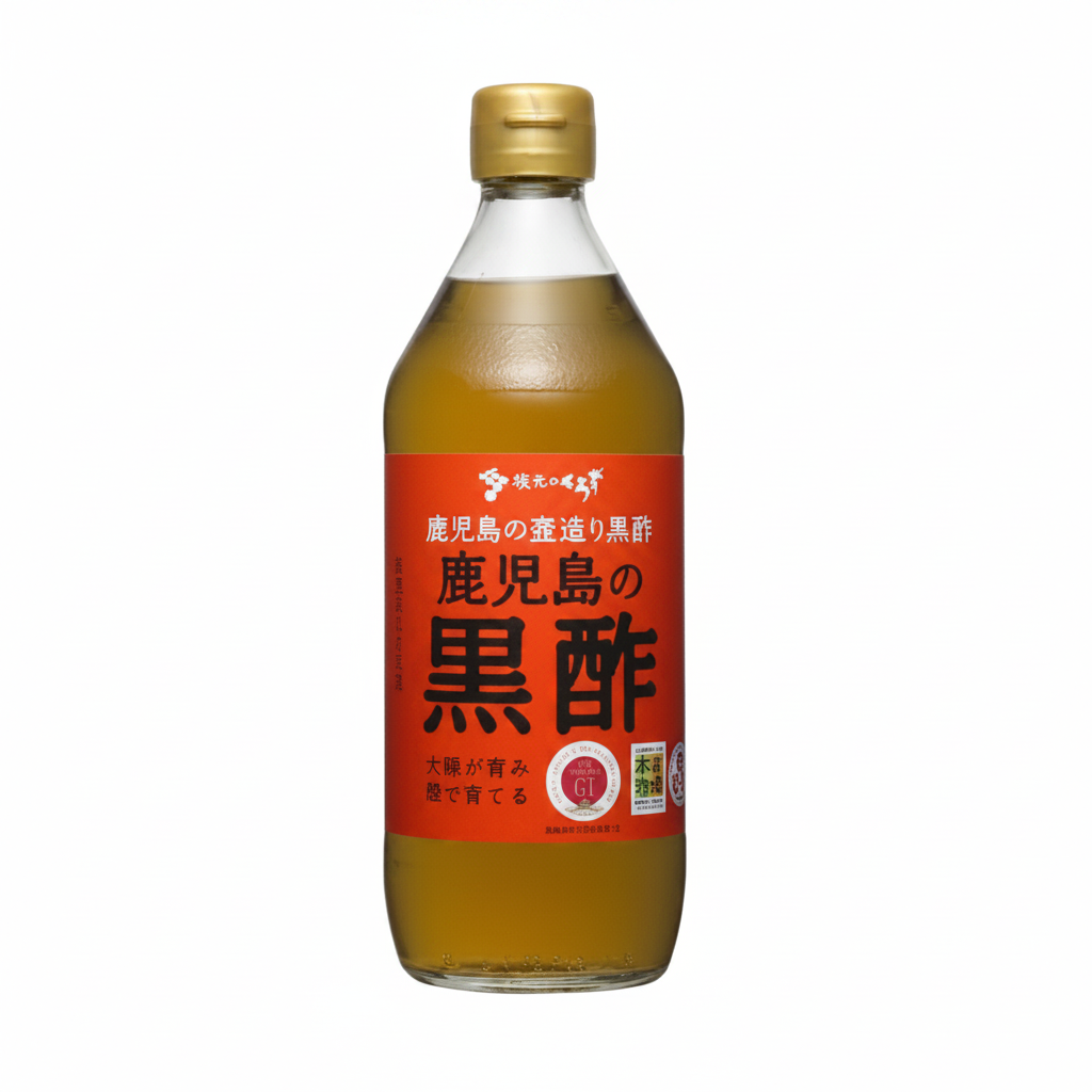 Sakamoto Kurozu Black Rice Vinegar from Kagoshima, GI-Certified