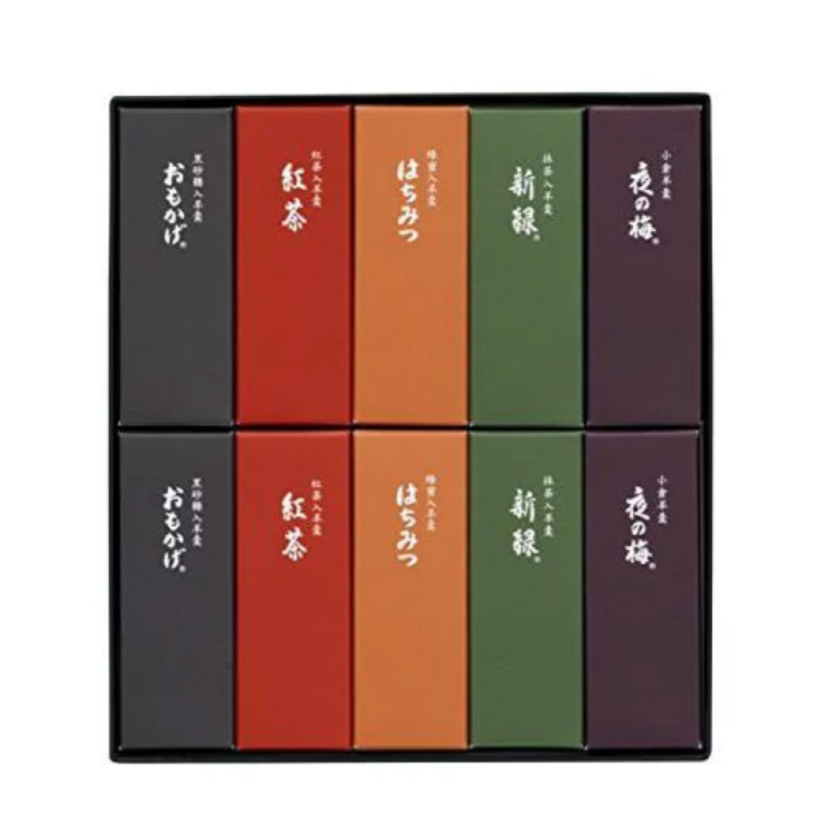 Toraya Japanese Yokan Jelly: 10 Piece Culinary Gift Set