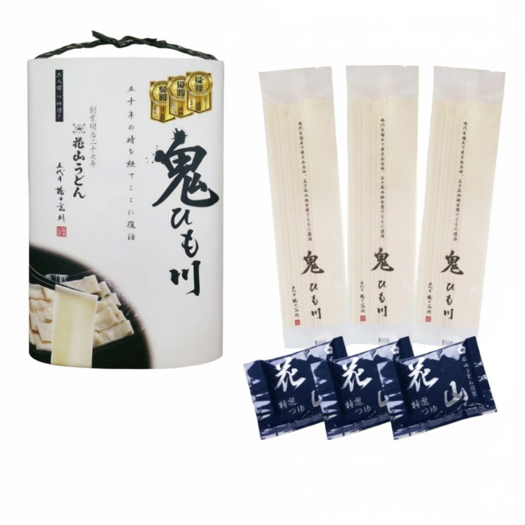 Hanayama Udon, Onihimokawa Wide Noodles from Gunma