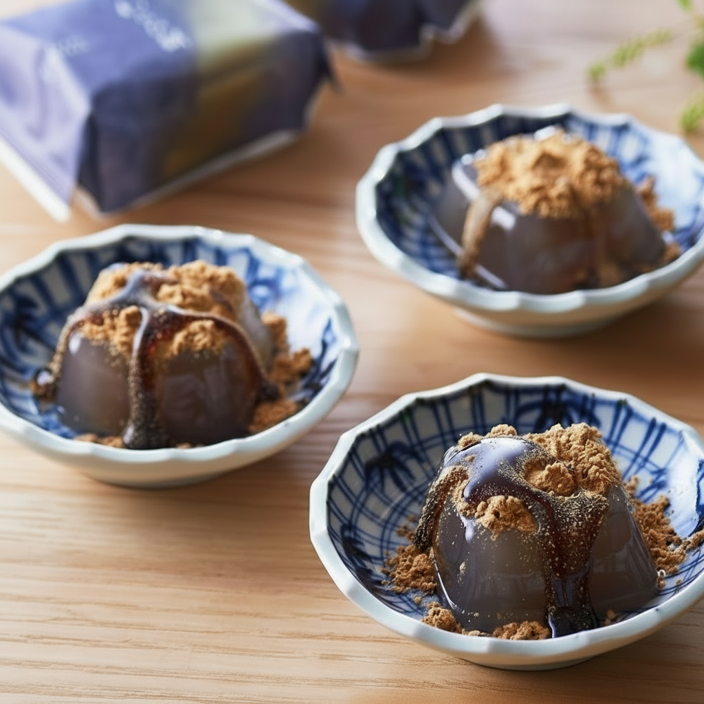 Wagashi Murakami Warabi Mochi from Kanazawa