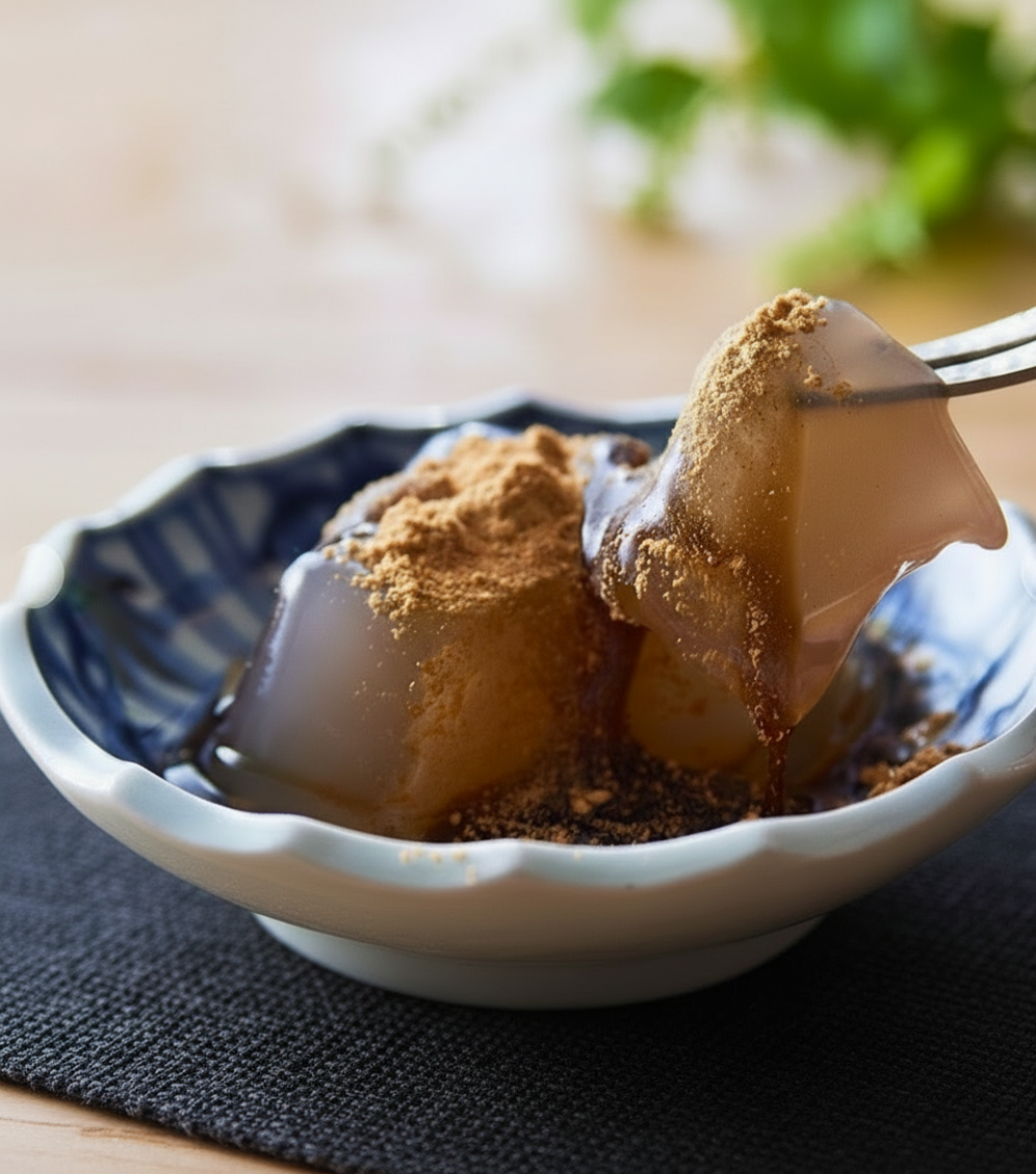 Wagashi Murakami Warabi Mochi from Kanazawa