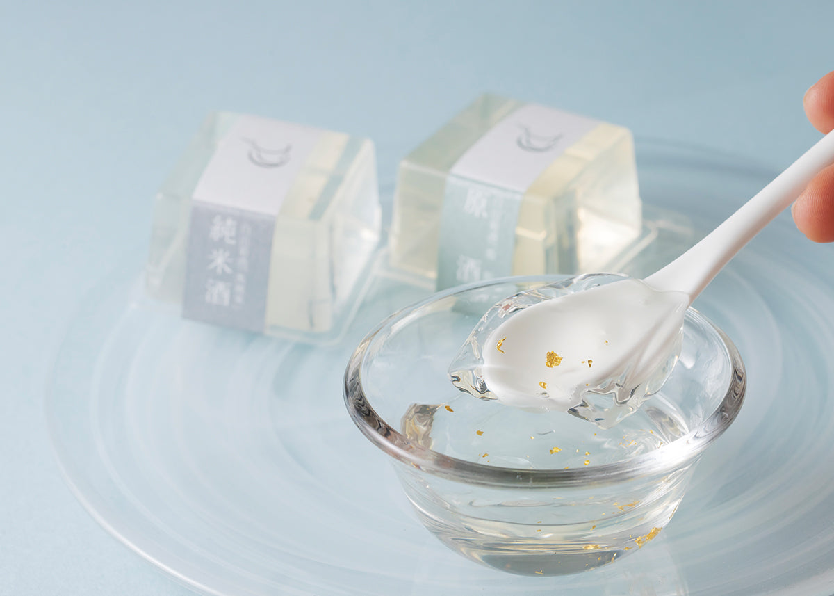 Hakusan Sake Jelly Trio: A Gourmet Japanese Dessert