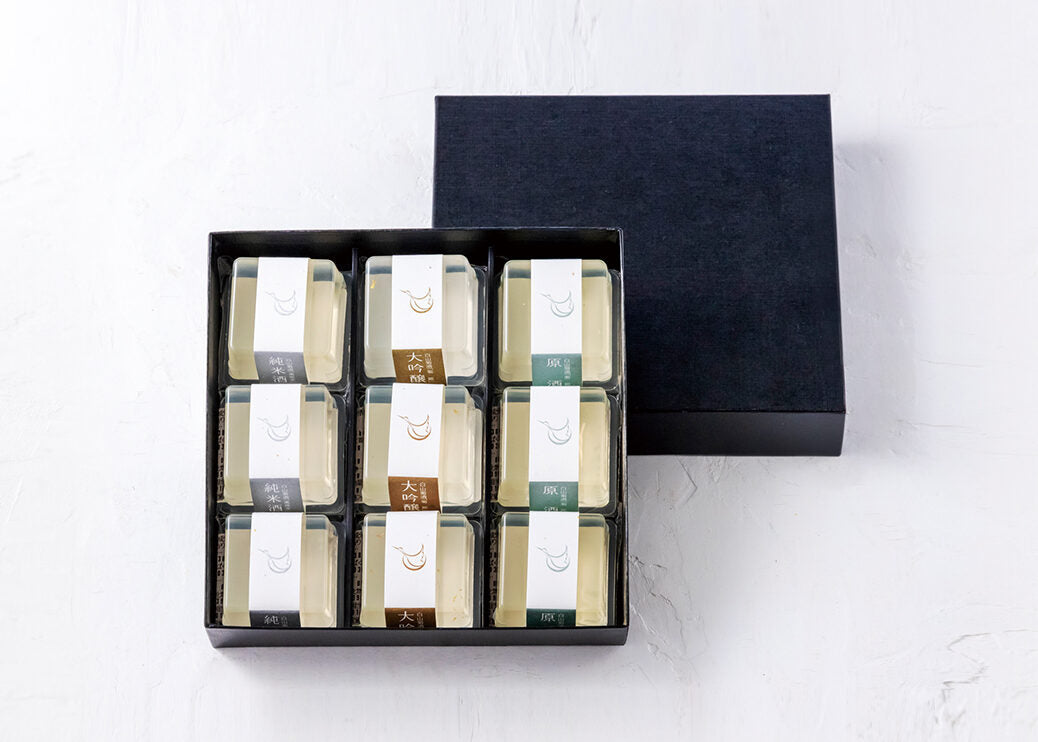 Hakusan Sake Jelly Trio: A Gourmet Japanese Dessert