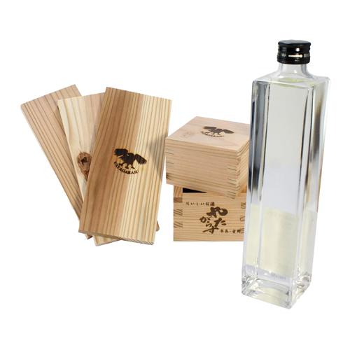 Yatagarasu Taruzake 500ml | Cedar-Aged Sake with Masu Cups