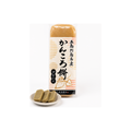 Package of kankoro sweet potato mochi from Matori Mochiten, with sliced pieces on a plate