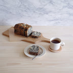Black and White Marble Pound Cake with Black Sesame Paste