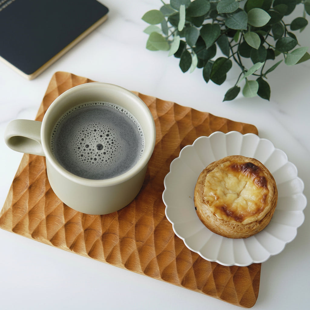 How to make Black Sesame Latte