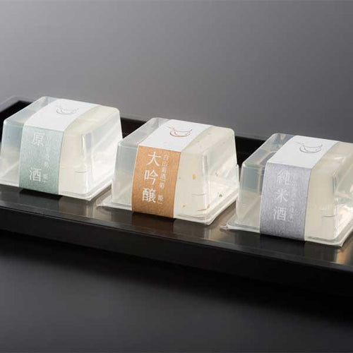 Hakusan Gourmet Sake Jelly from Ishikawa